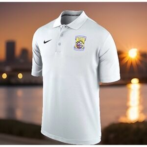 Nike US Air Force Falcons Men's Rivalry Intensity Polo Shirt White Size L New